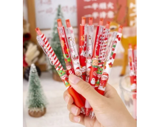 Christmas Pen Gel Pen Heart Christmas Stationery（wholesale）