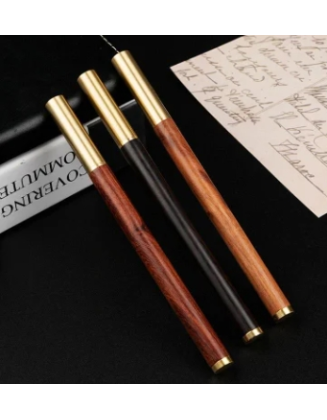 Solid Wood Brass Metal Signature Pen（wholesale）