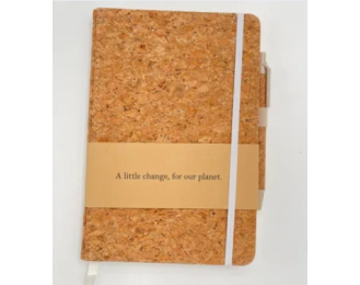 Office Supply Cork Notepad Hardcover Notebook （wholesale）