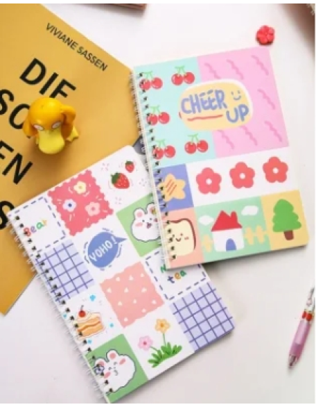 Cute Cartoon Spiral Binding Notebook（wholesale）